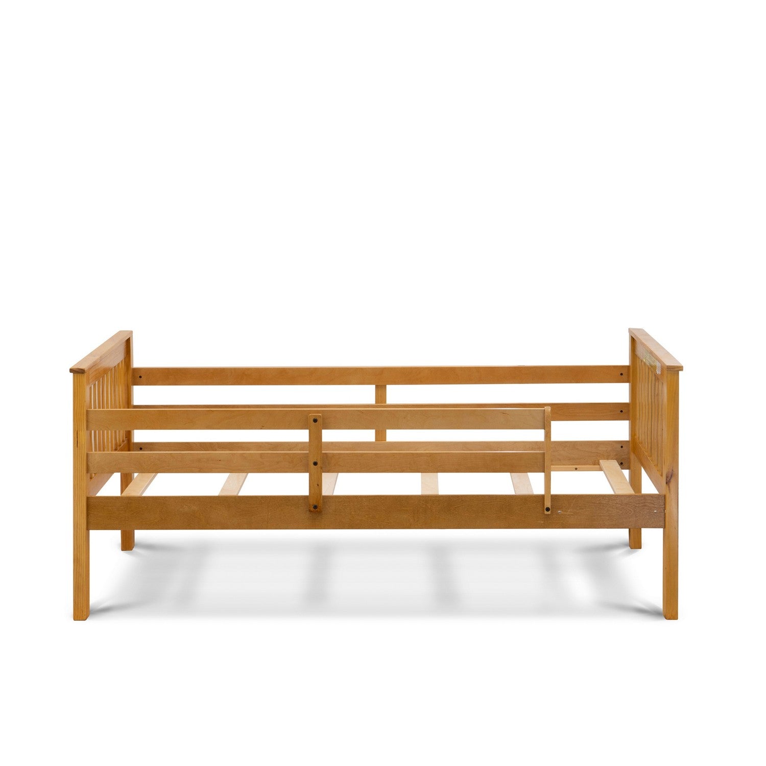 Odessa Twin & Full Bunk Bed in Natural Oak Finish