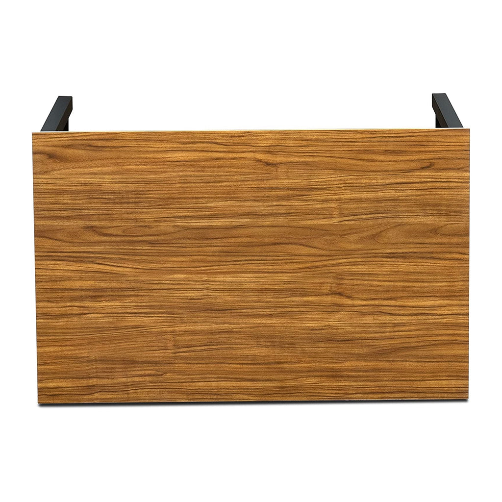 Juego de comedor de 3 piezas con estructura de metal PADSB01 de East West Furniture para espacios pequeños. Contiene una mesa rectangular y 2 bancos.