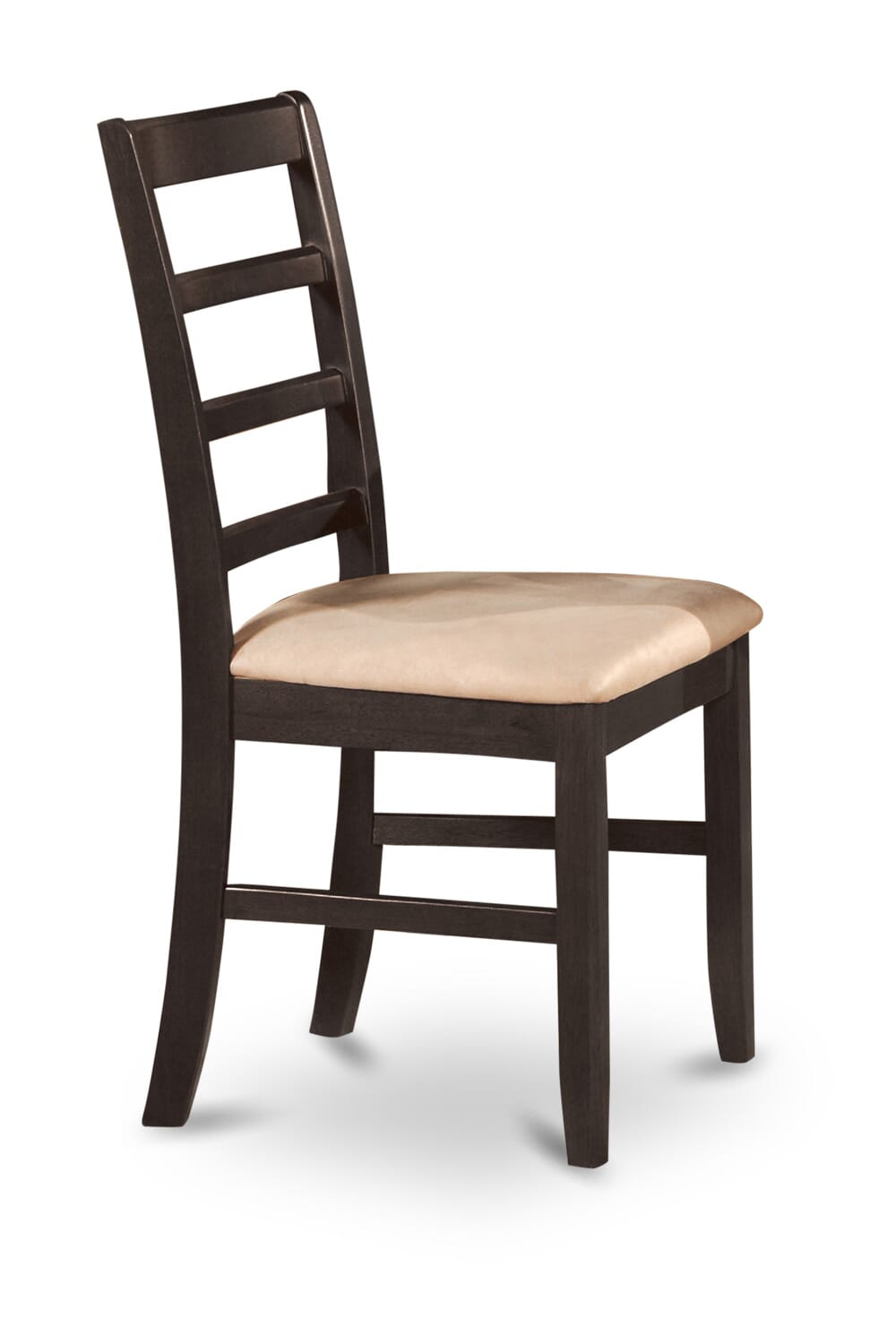 Juego de mesa de comedor East West Furniture AVPF7-BCH-C de 7 piezas compuesto por una mesa de comedor ovalada con hojas de mariposa y 6 sillas tapizadas en tela de lino.