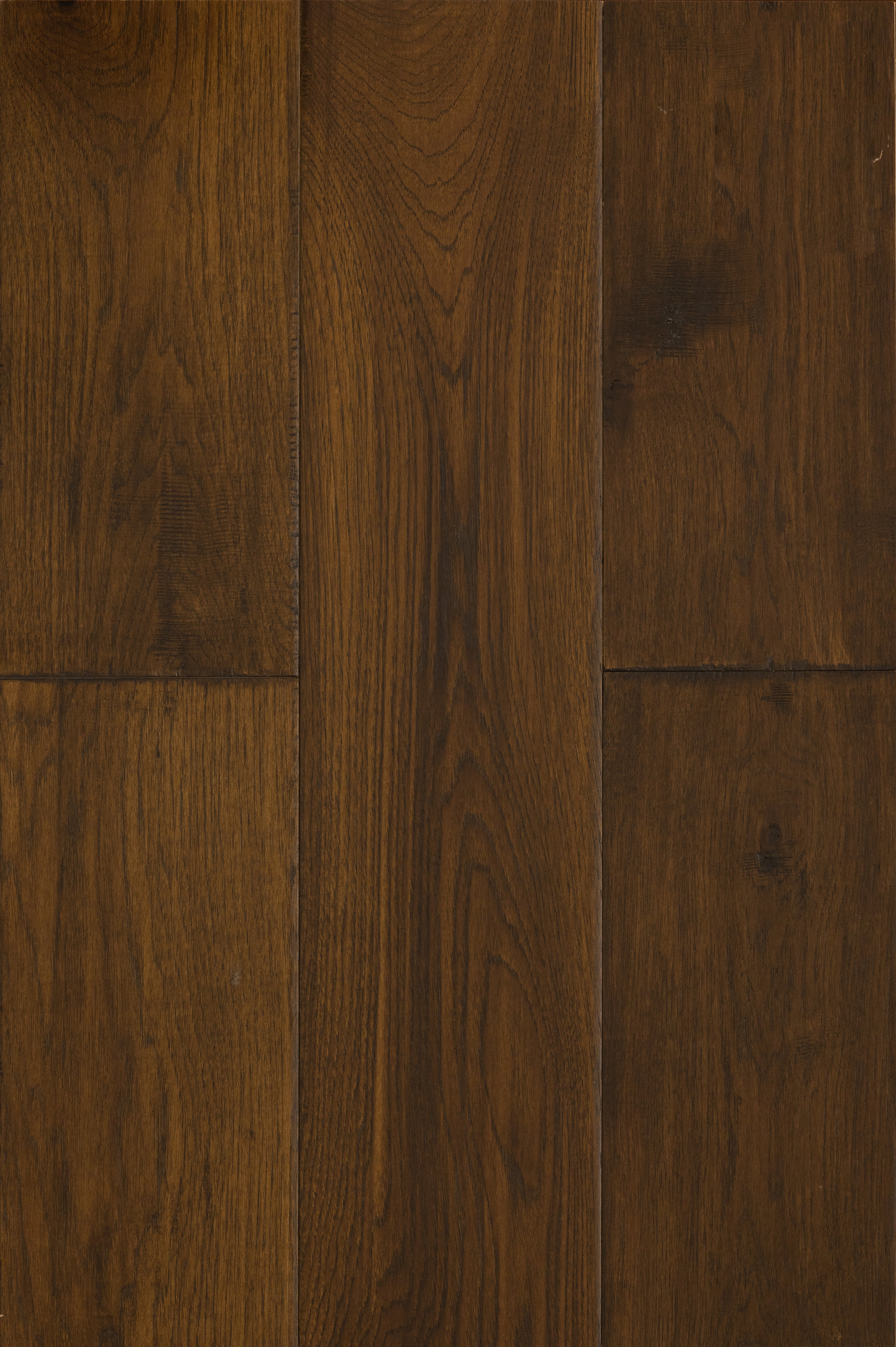 Sango Premier Hickory Spice Brown 1/2" x 7" x Random Length Handscraped Engineered Hardwood Flooring( 25.26 sqft/box)