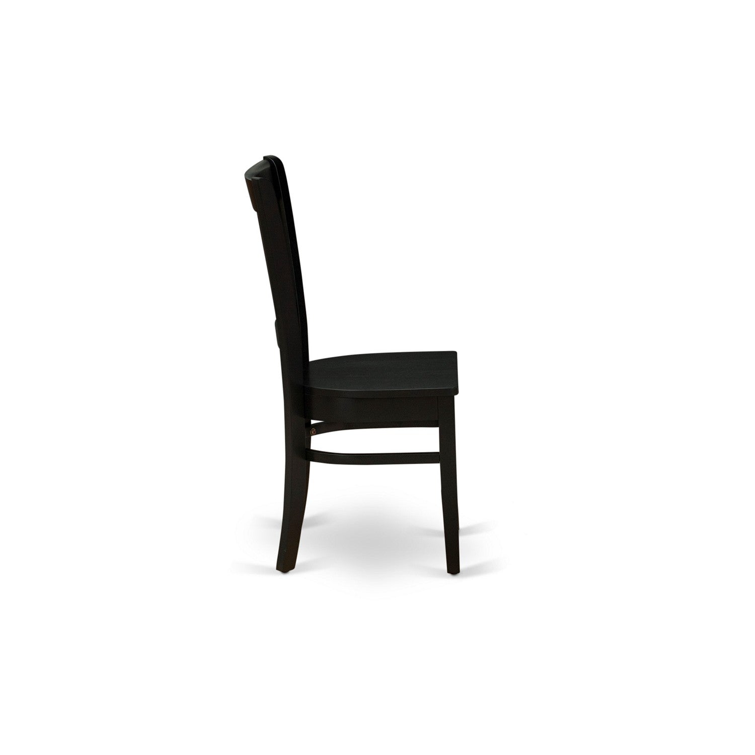 Juego de mesa de comedor moderna de 3 piezas NFVA3-BLK-W de East West Furniture. Incluye una mesa rectangular de madera con diseño de hojas de mariposa y 2 sillas de comedor de cocina.