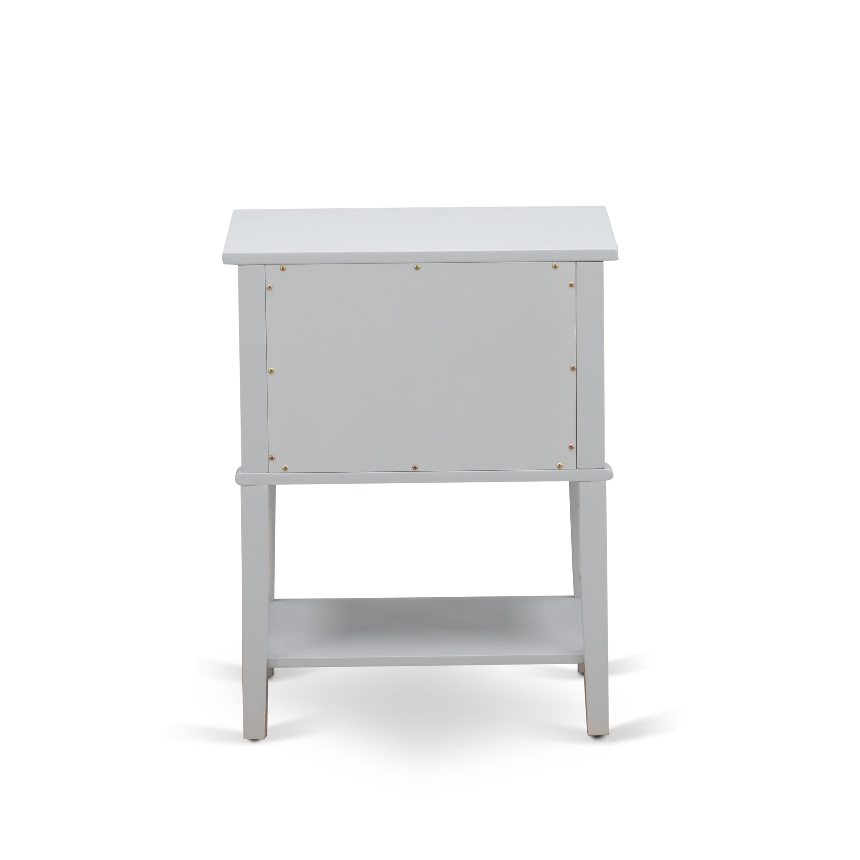 FN08K-2VL14 Juego de dormitorio de 3 piezas tamaño king con plataforma, una cama de mediados de siglo y dos mesitas de noche - Fabricación confiable y duradera - Tela de lino beige niebla