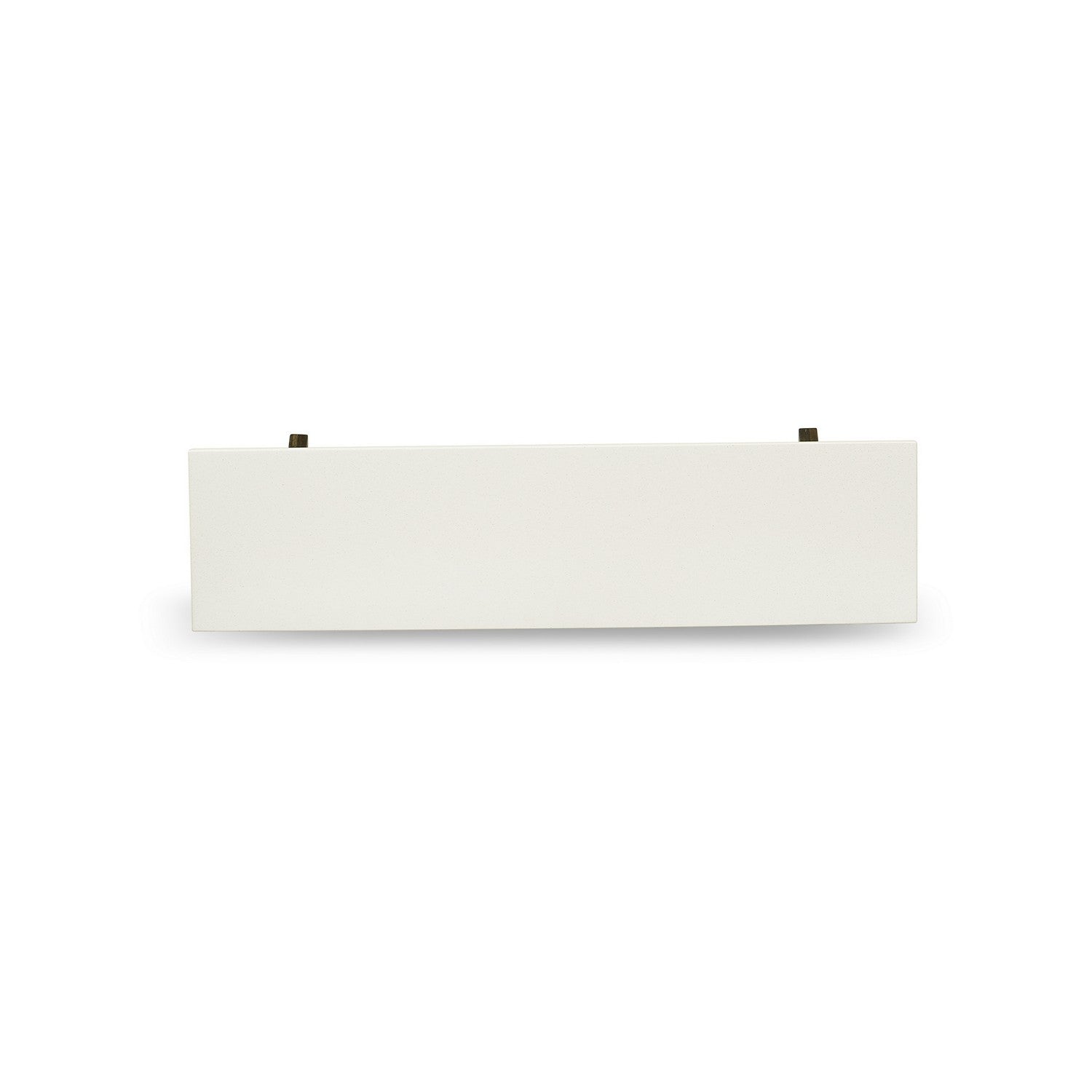 X-Style 15x60 in Dining Bench with Wirebrushed Black Leg and Linen White Top finish