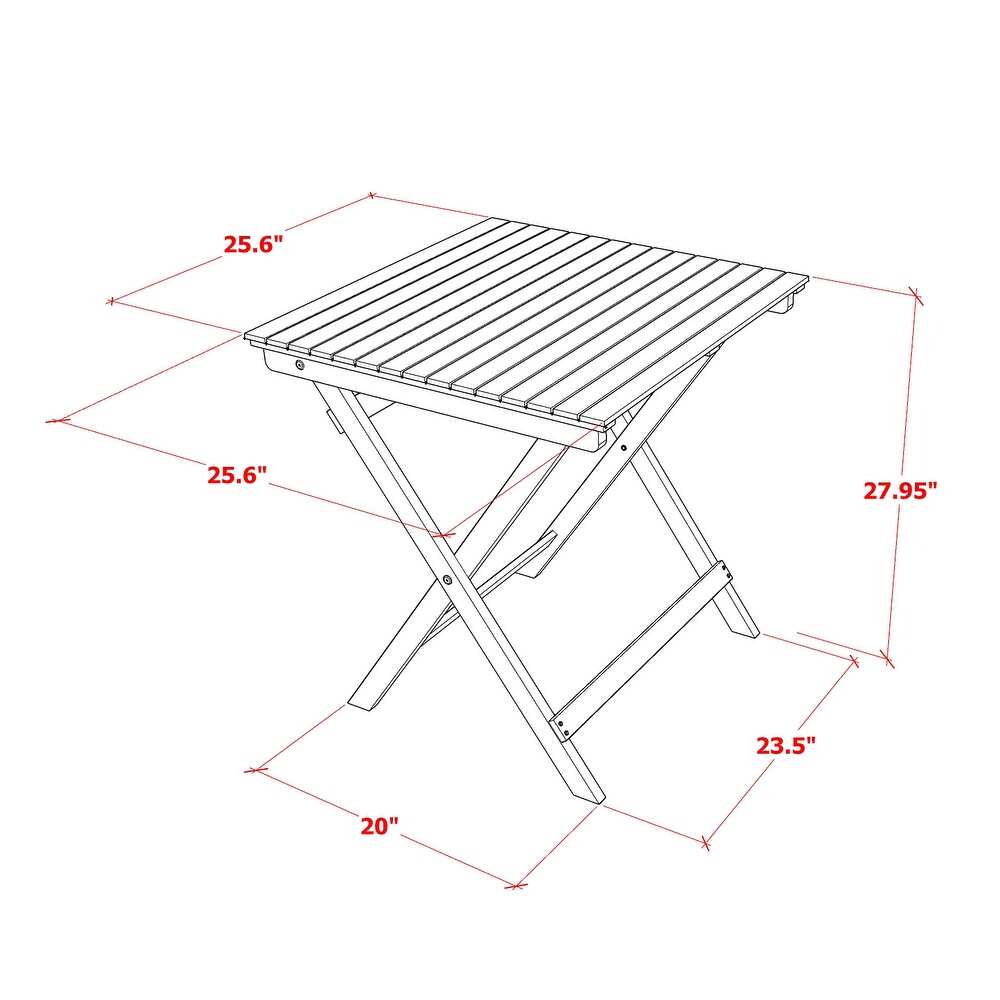 East West Furniture BSETQNA Selma Patio Dining Table Outdoor - an Oval Acacia Wood Table, 26x26 Inch, Natural Oil